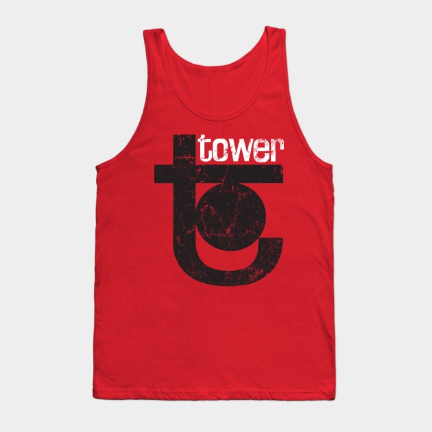 Tower Records Tank Top by MindsparkCreative